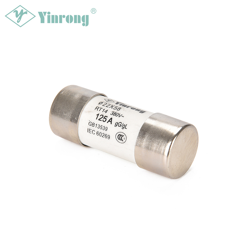 Fusibile cilindrico HRC da 500 V CA 125 A 22 × 58 mm